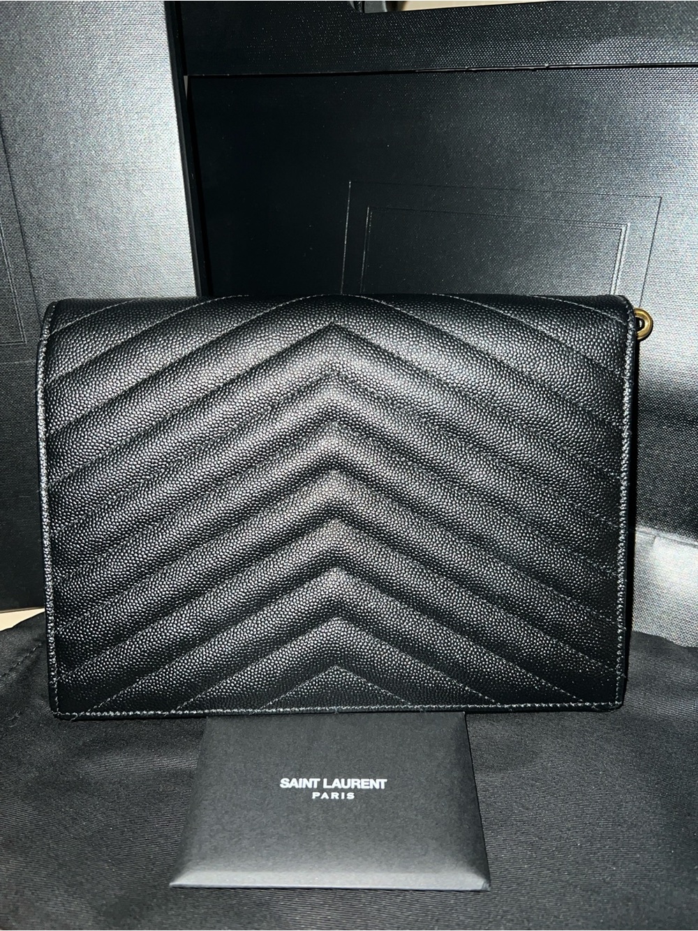 Saint Laurent Monogram Pouch With Removable Strap - Picture 8 of 10